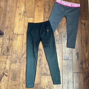 Lot of 2 GymShark leggings. Size Small